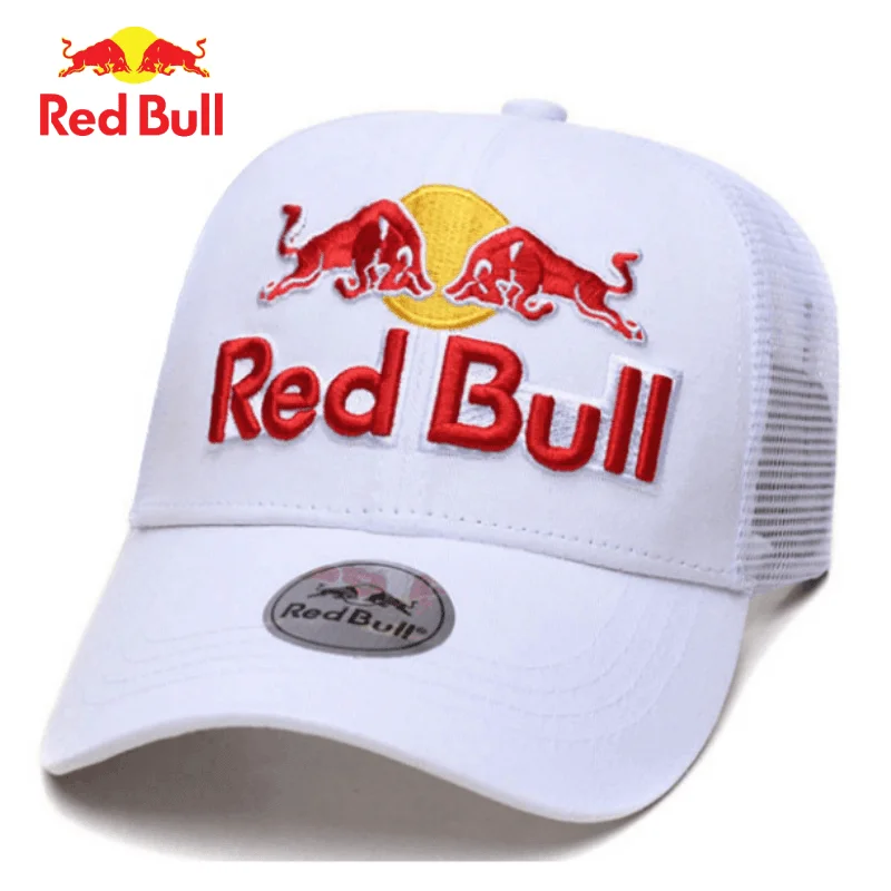 Fashion Red Bull Baseball Cap Embroidery  Men Women Four Season Outdoor Trucker Cap Outdoor Casual Sport Visor Sunscreen Hat 6