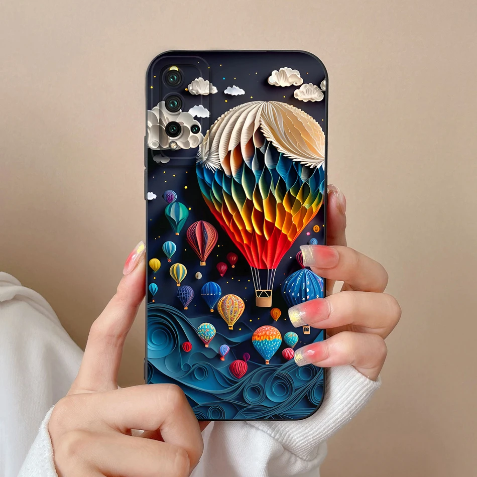 Cartoon Bumper Soft Liquid Silicone Phone Case