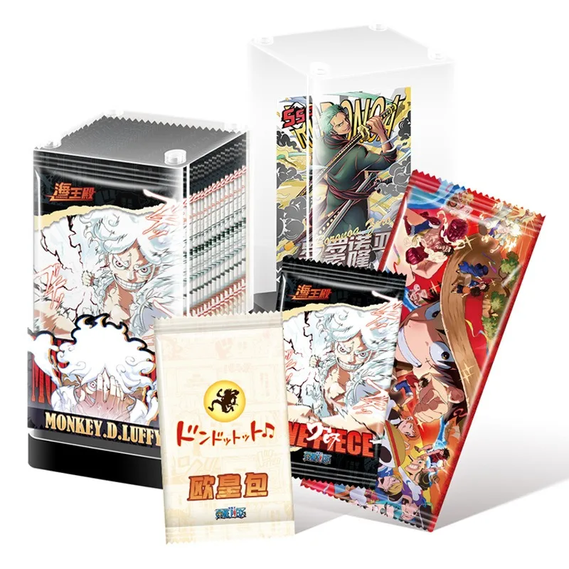 2024 Carte Da Collezione One Piece Anime Trading Game Rufy Sanji Nami Tcg Booster Box Carte Da Gioco