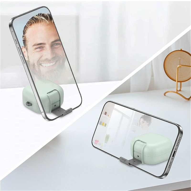 Luxury Lock Switch Bracket Case - Shockproof Protective Cover for Wireless Earbud Charging