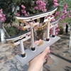 DIY Wooden Miniature Model Kit Mitsumine Shrine Japanese Construction Casa 3D Puzzle Dollhouse Home Decor for Friends Gifts 3