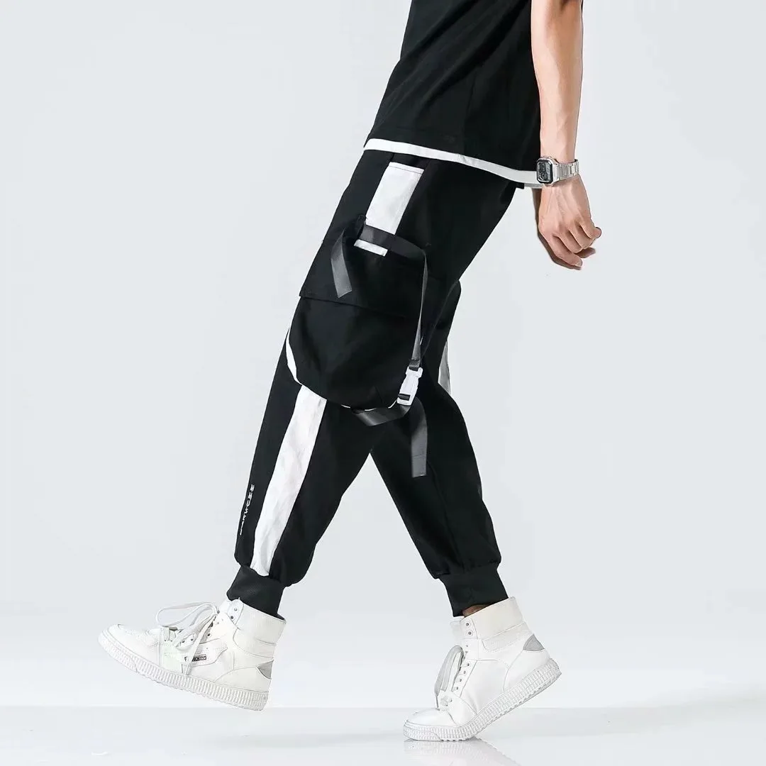 n-style functional parachute army cargo pants spring-summer tide brand summer loose niche sports straight casual pants 5