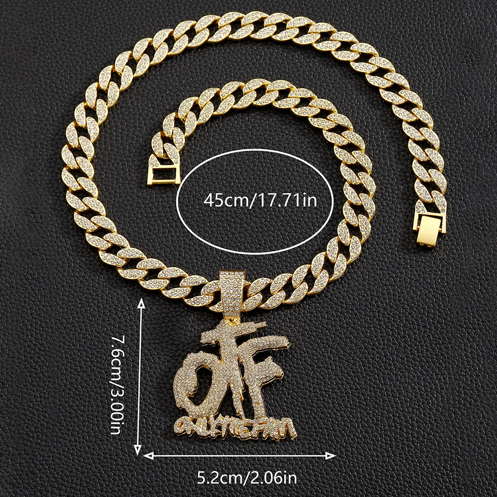 OTF hip-hop necklace - Styling 1