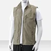 Spring and summer vest jacket for casual sports, waterproof, windproof, breathable, ultra-thin men's fishing vest 3