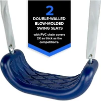 Outdoor Swing Set Outdoor Heavy Metal Toy Set, Suitable for Children's Slide 100 inches deep x 133 inches wide x 73 inches high 2
