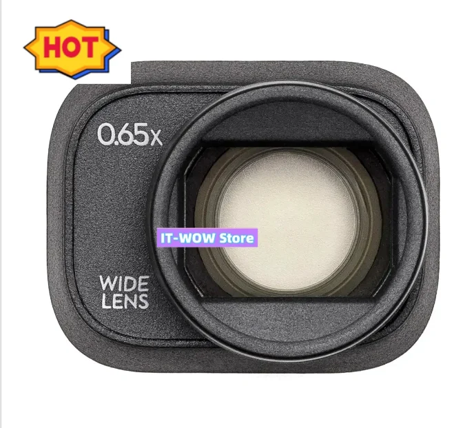 

Newly 0.65x Wide-Angle Lens for Mini 3 Pro Drone Expanding FOV From 81.5° to 114° for Photos and From 75° to 100° for Video Hot