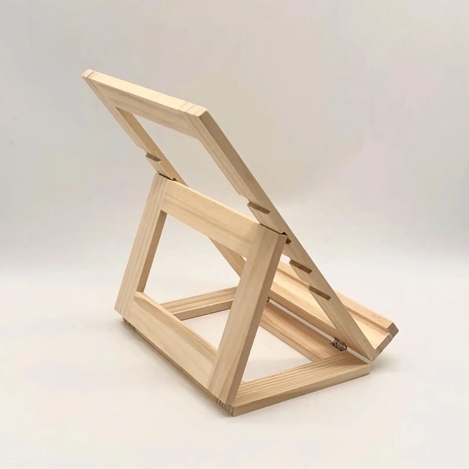Canvas Panels Small Wooden Display Easel 29.5x21cm Multipurpose Professional for Finished Paintings Sturdy with Back Support