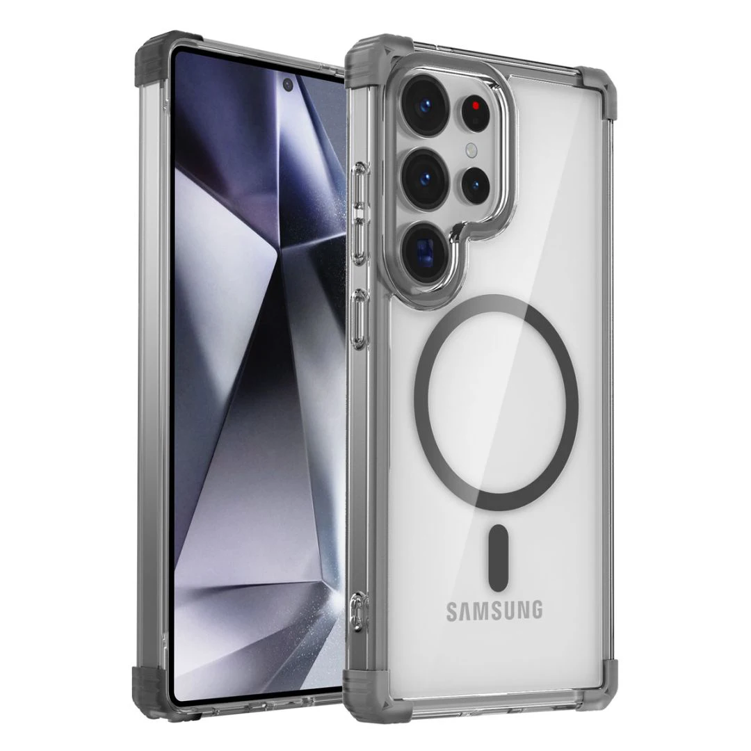 Ultra Clear Magnetic Wireless Charging Slim Phone Case