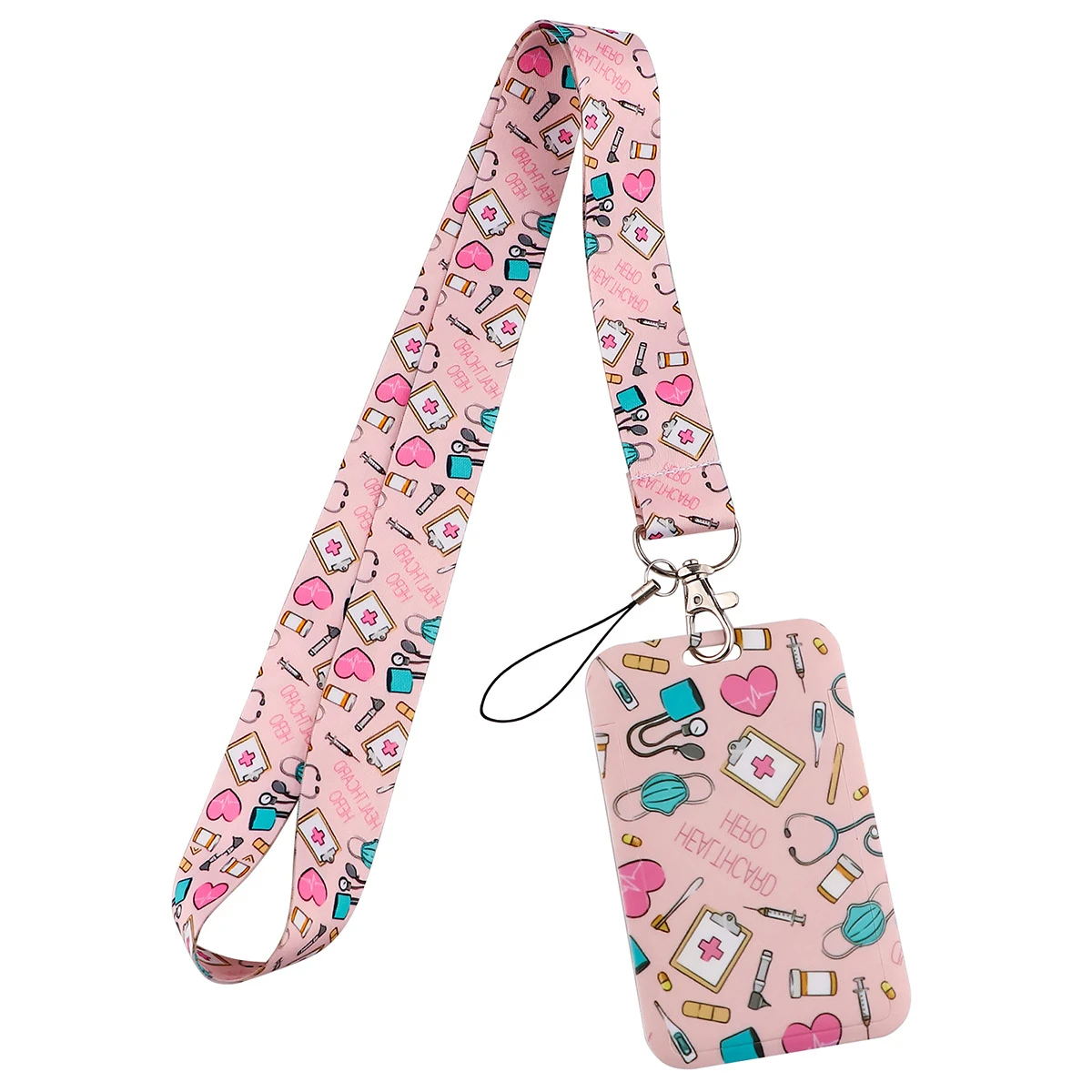 Chemistry Credential Holder Science Lanyards for Key Neck Strap for Card Badge Gym Keychain Keyring Accessories Student Gifts badge holder retractable id lanyard retractable id tag badge holder keychain hanging neck strap