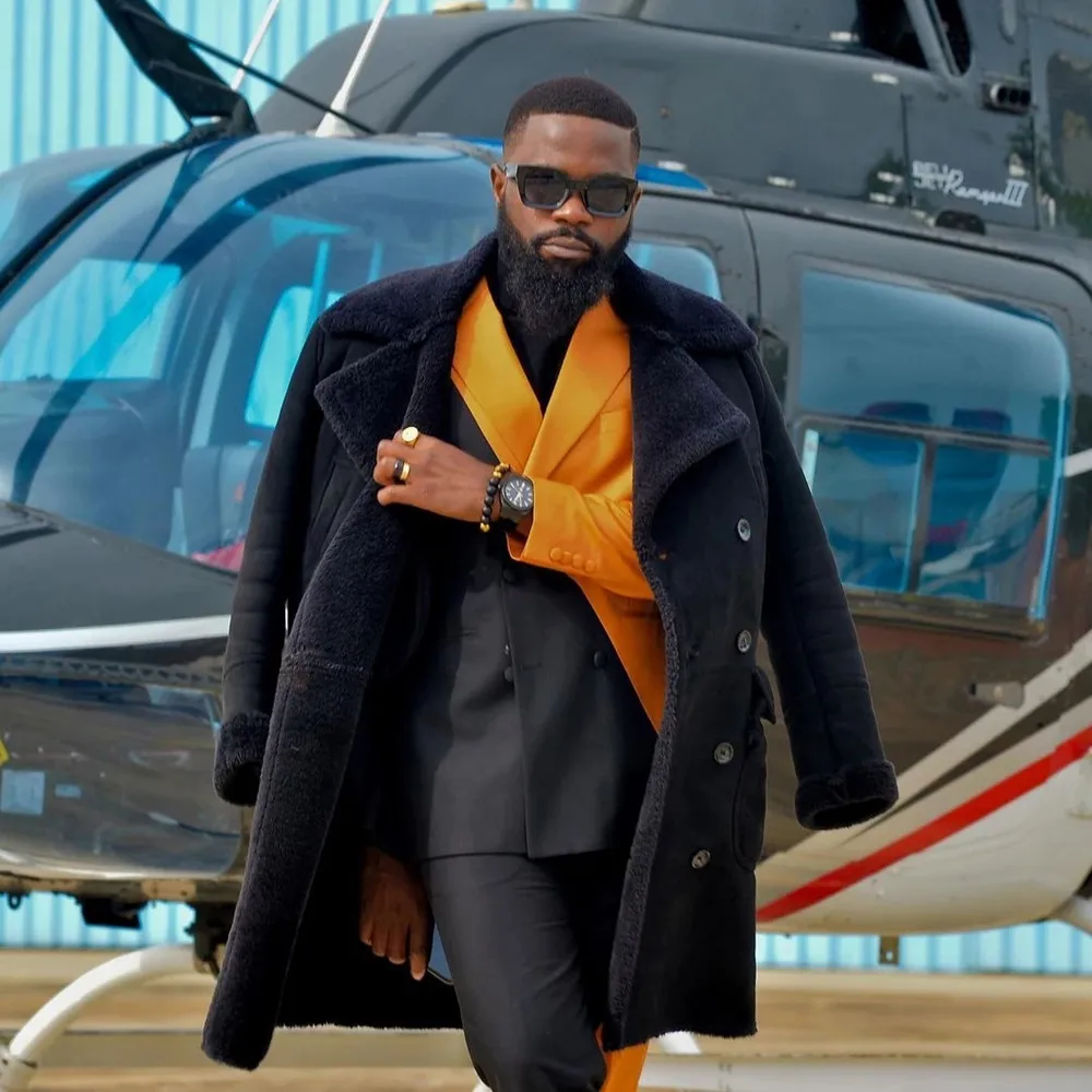 

Костюм мужской свадебный облегающий из блейзера и брюк, шикарная уличная одежда в стиле пэчворк, костюм для жениха на выпускной