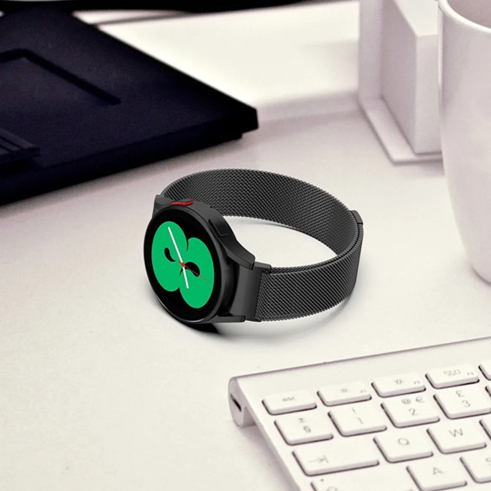 Sleek Magnetic Metal Bracelet Strap