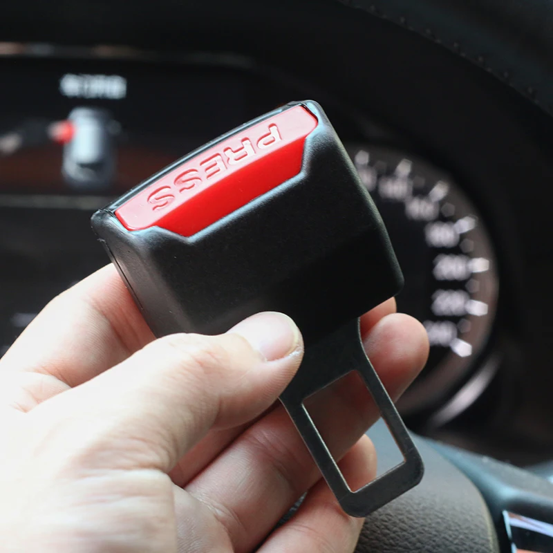 2 Pezzi Prolunga Clip Cintura di Sicurezza Auto, Connettore di Estensione Fibbia Blocco Cintura, Convertitore Estensore Cintura di Sicurezza, Accessori per Seggiolino Auto Bambini - immagine 4