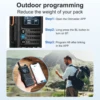 TIDRADIO 2PCS 2nd Gen TD-H8 10W Professional Walkie Talkie Portable Long Range Radio Phone Wireless Programmable Type-C Charge 3