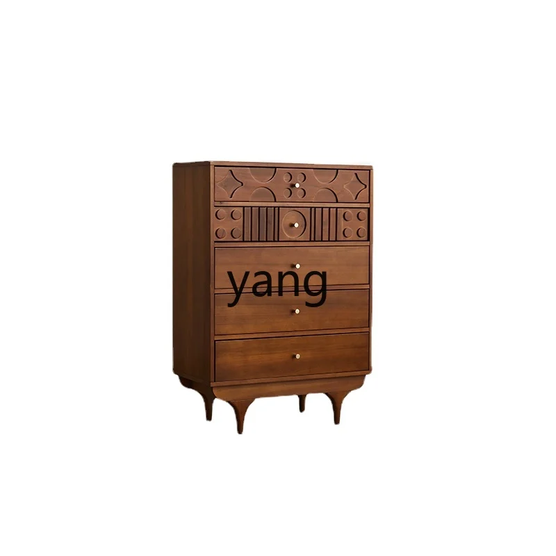 

Yhl Bedroom Bed Front Cabinet Living Room Chest of Drawer Side Cabinet French Retro
