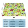 Keroro Blanket Flannel Spring Autumn Kero Platoon Breathable Lightweight Throw Blankets For Sofa Couch Rug Piece 3