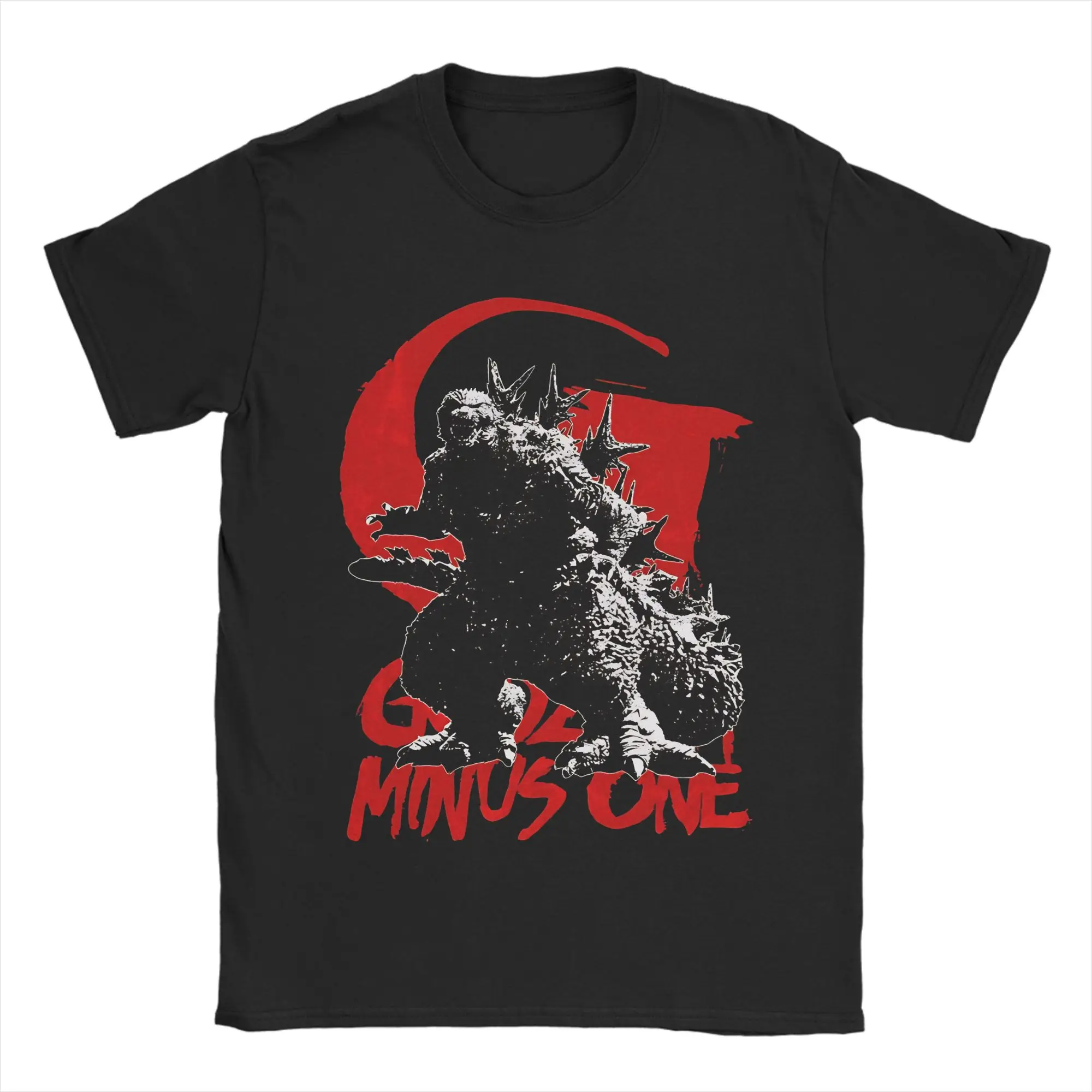Herren-T-Shirt „Godzilla Minus One“, trendiges, cooles Sommer-T-Shirt, lustiger Aufdruck, Baumwollkleidung, Geburtstagsgeschenk