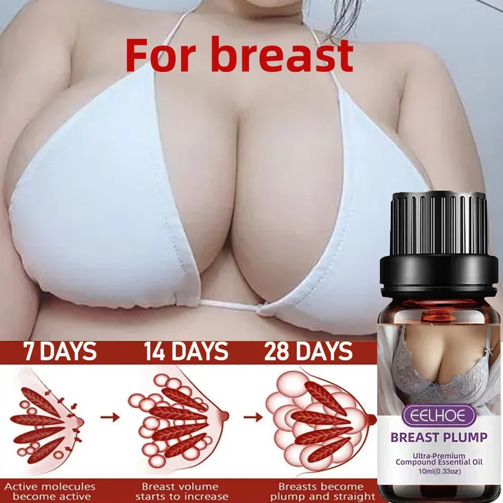 Breast Enlargement Oil 100% Natural Breast Enlargement Essential Oil for Chest Lift Buttock Plump