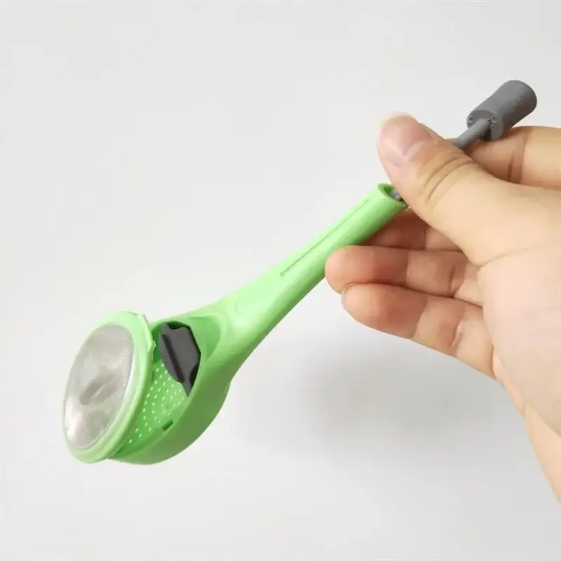 Enhanced Flavor Tea Infuser with Built-in Plunger - Reusable Strainer for Optimal Steeping and Stirring