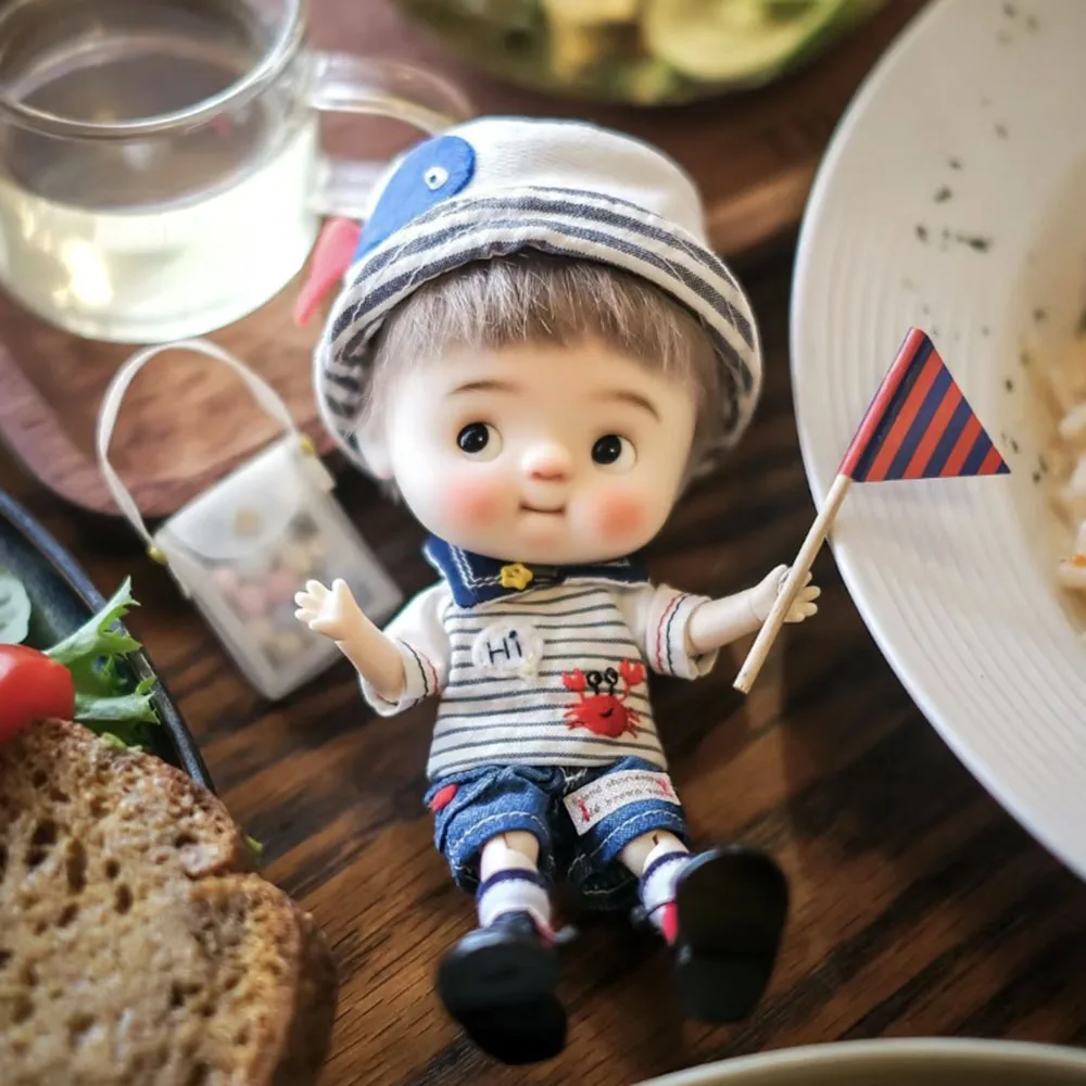 GaoshunDOLL 1/8 ob Qbaby Ob11 Diandi Dianbro 강아지 Diandian Huhu blythe ACGN 애니메이션 수지 바디 몰드 DIY 장난감 생일 선물