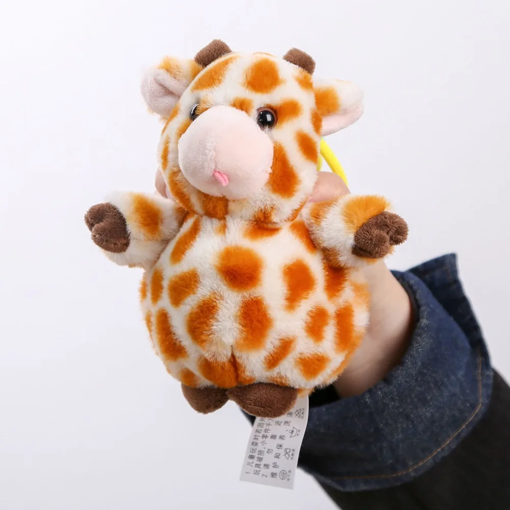 Cute Rabbit Capybara Keychain Bear Fluffy Animal Keychain Soft Raccoon Small Pendant Home Decor