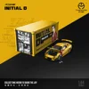 TimeMicro 1:64 Maz-da RX-7 Rain Palace Head Text D Comic Version Alloy Car Model Car for Collection& Display 5