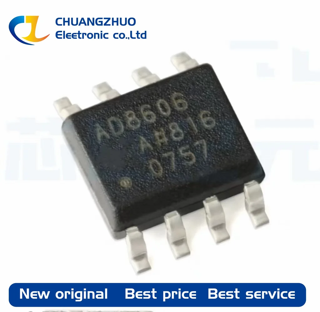 

1Pcs New original AD8606ARZ-REEL7 AD8606 2.7V~5.5V 1mA SOIC-8 Low Noise Amplifiers (LNA) - RF
