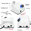 Strong 210 Nail Drill Machine Cutters Manicure Electric Micro-motor nail polish removal equipment Milling Nail File 2
