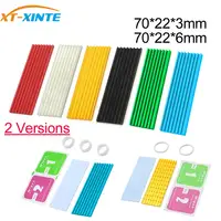 Heatsink Cooler Heat Sink Thermal Conductive Adhesive for NVME NGFF M.2 2280 PCI-E SSD 70x22MM Thickness 3/6MM - Image 2