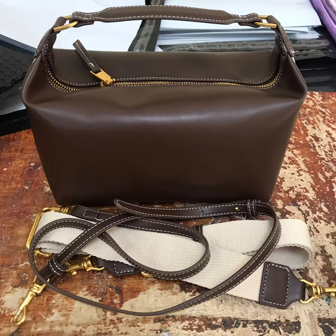 NEW Classic Designer PU Leather Crossbody Bag for Women Travel Handle Handbag Fashion Shoulder Messenger Bag Ladies Bag