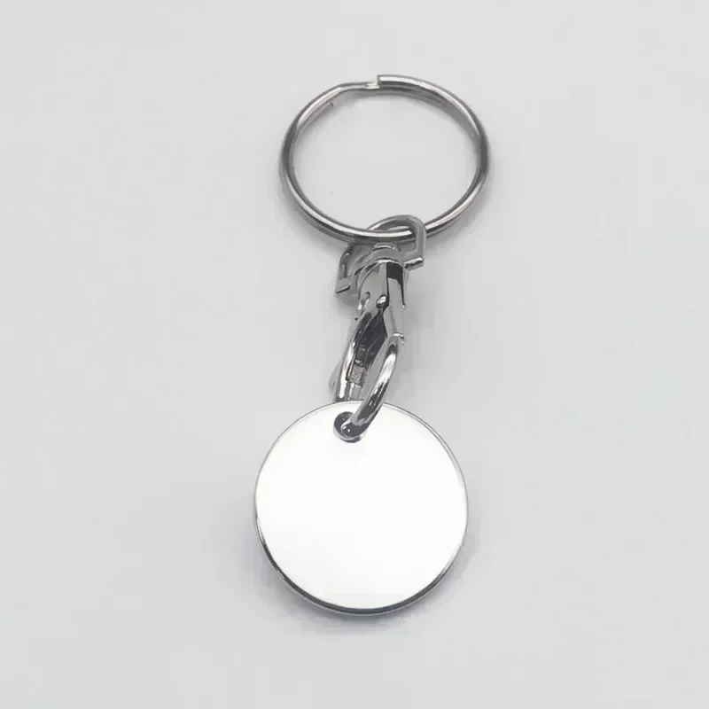 Phone Keychain Shopping Trolley Remover Key Ring Token Chip with Carabiner Hook Portable Durable Universal Supermarket