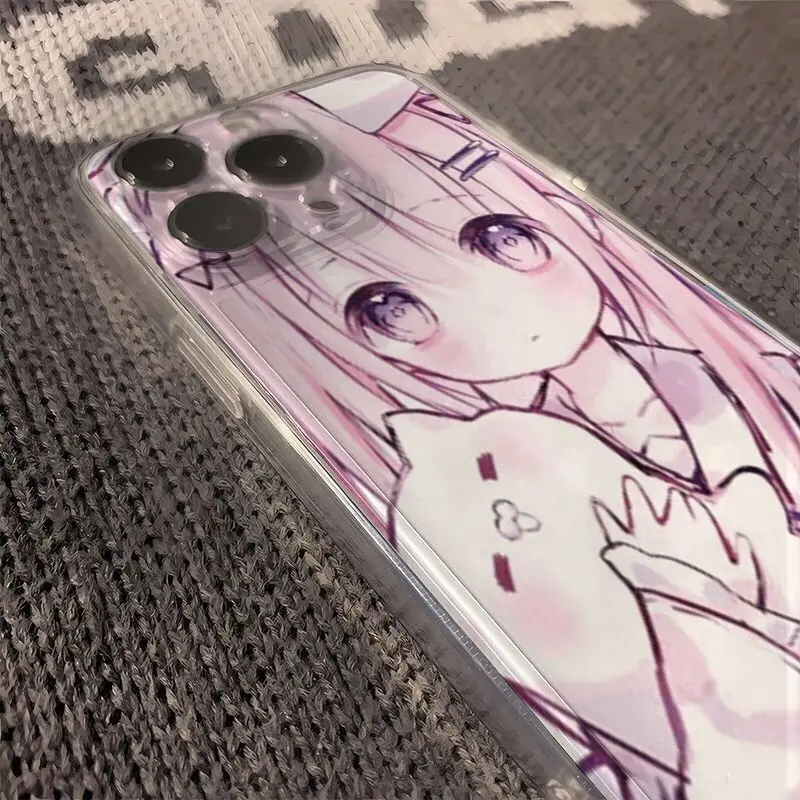 Cute Cartoon Girl Japanese Anime Phone Case Cover