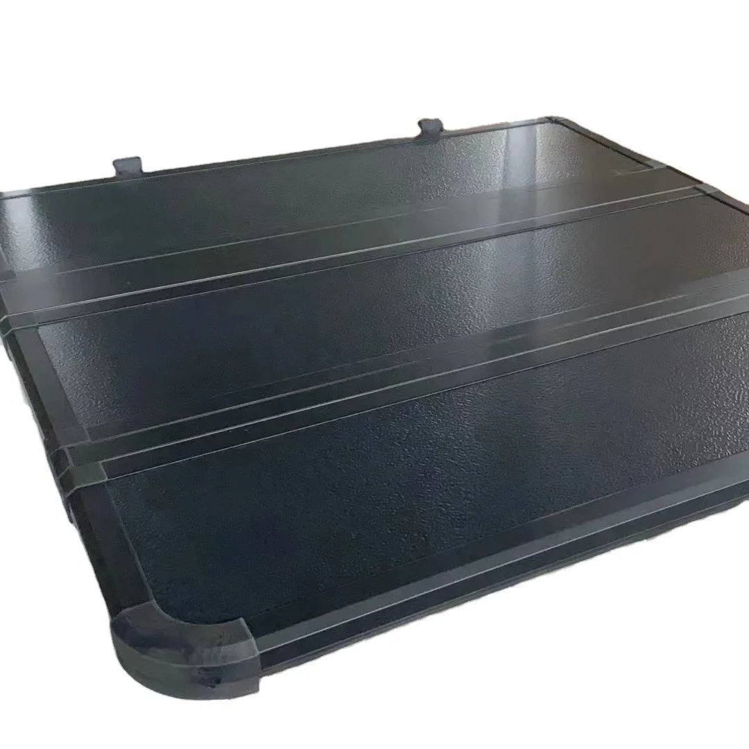 

New high quality Hard Fold Aluminum Alloy Trunk Tonneau Cover For ford T6 T7 T8 dodge ram Hilux for GMC 4X4 Universal Pickup
