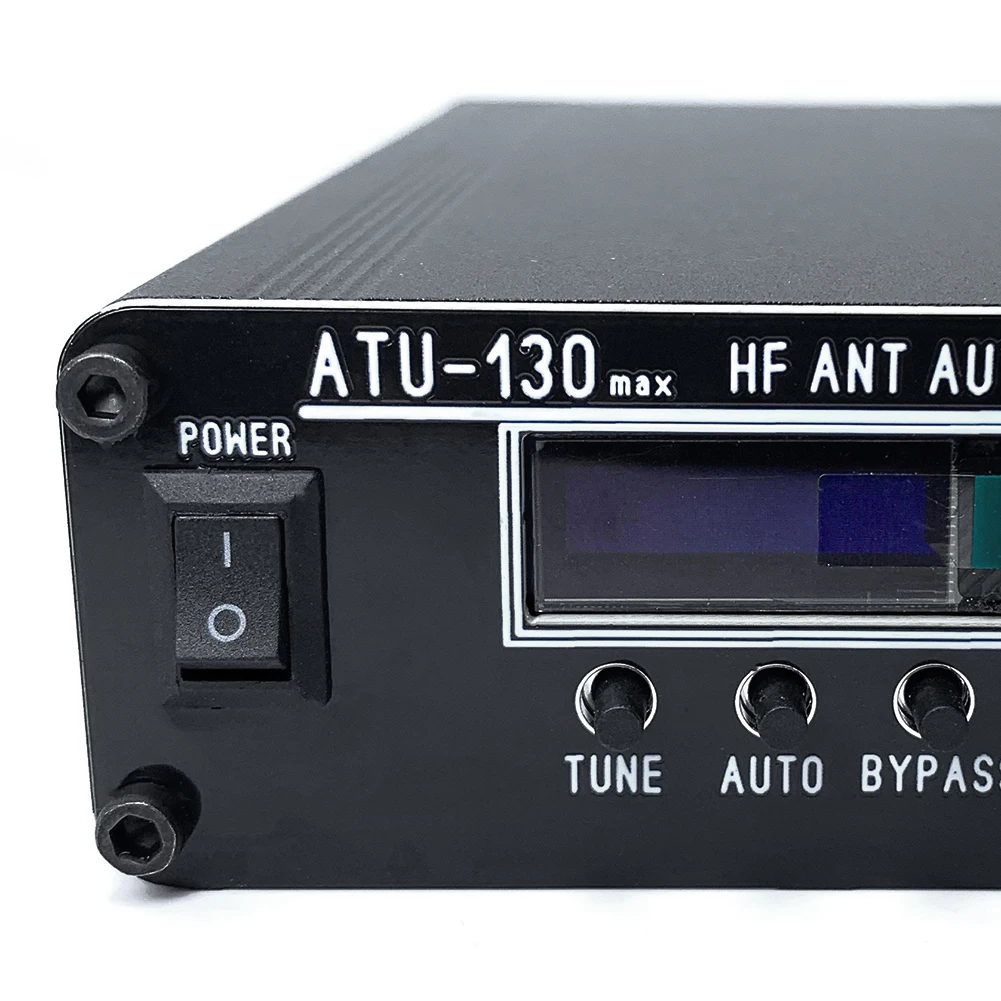 ATU-130 MAX 라디오 자동 안테나 튜너 박스, ATU-100 ATU100 업데이트 버전, 1.8-50MHz, 200W