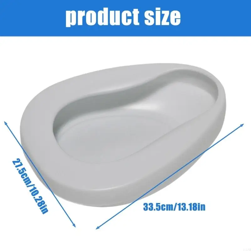 U2JD Bedpans for Elderly,Heavy Duty Bed Pan Female Urinal for Bed Patients