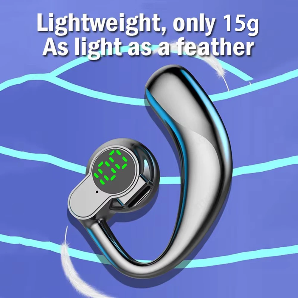 Wireless Bluetooth Headset with Long Battery Life and Noise Reduction Technology