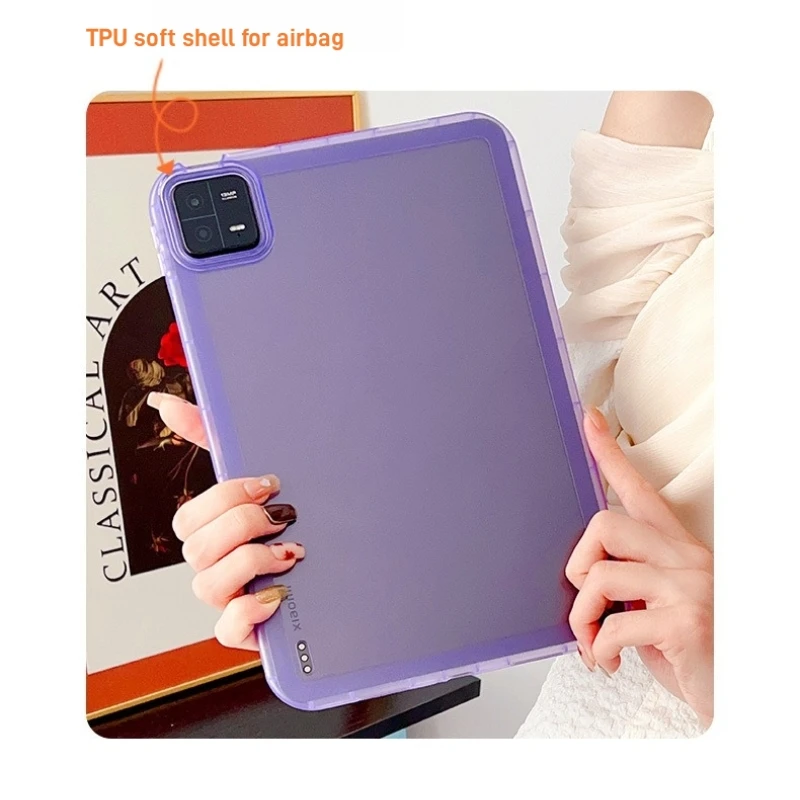 Enhanced Tablet Case - Premium Soft TPU Back Cover with Versatile Design