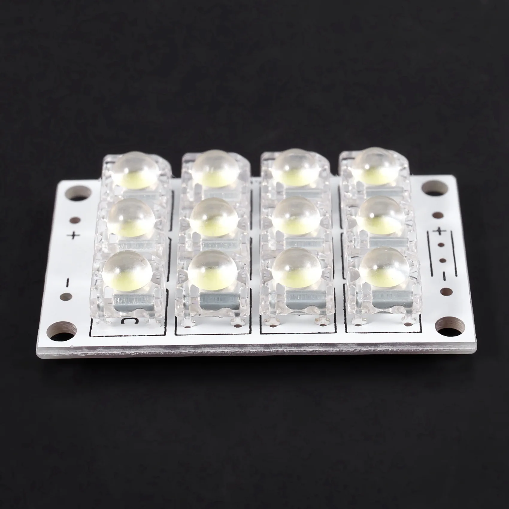 A84X-6X 새로운 DC 3V 5V 12 LED 슈퍼 브라이트 화이트 피라냐 LED 회로 기판 LED 조명 라이트 요트