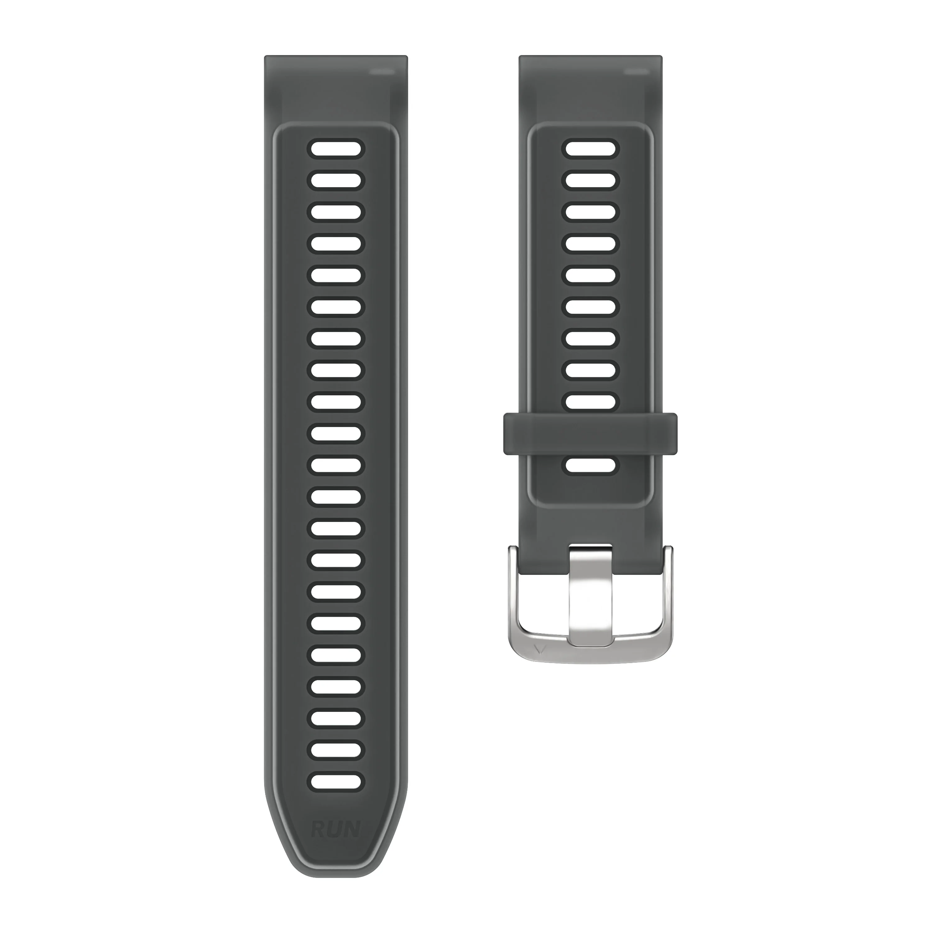 Translucent Silicone Wristband - 22mm Adjustable Strap