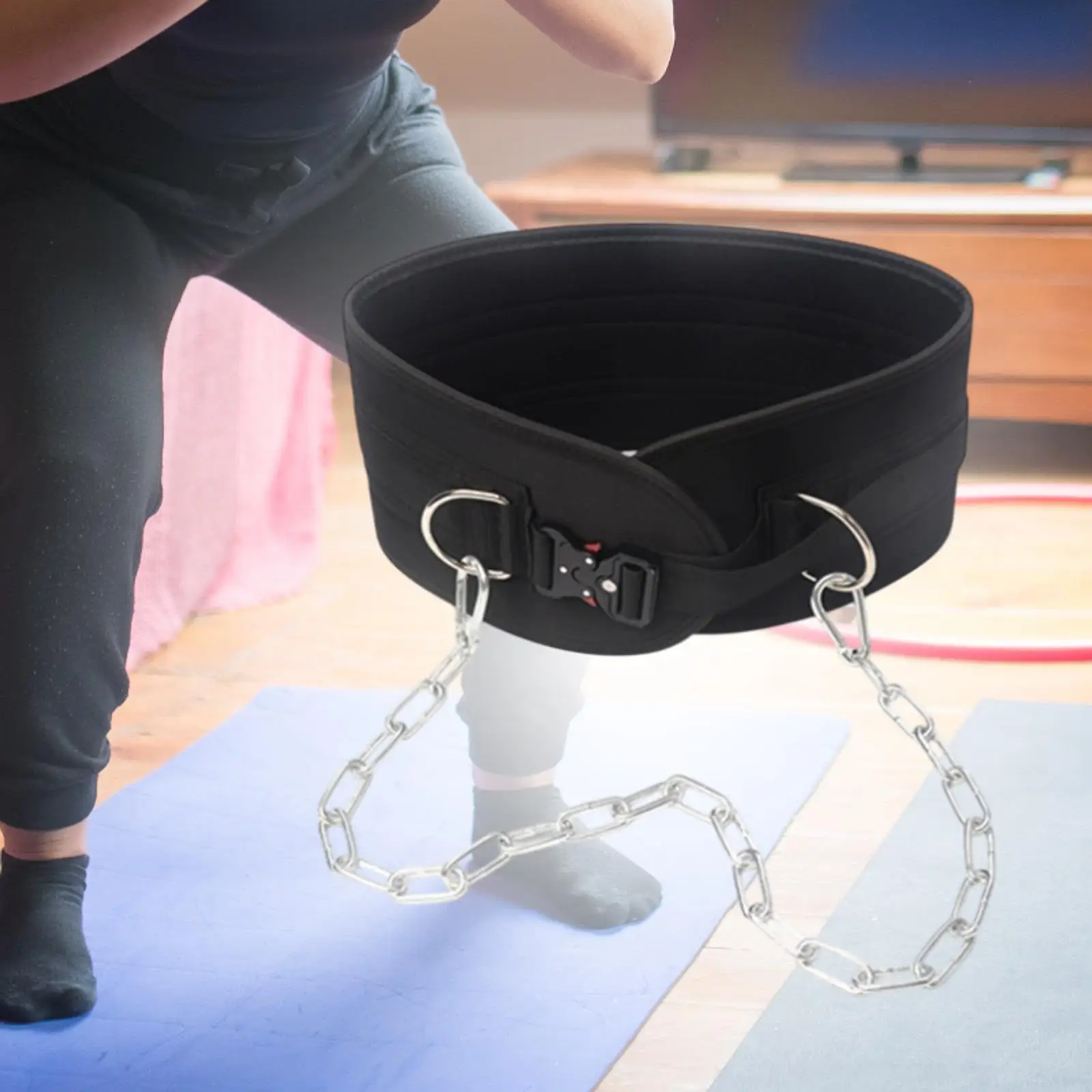 Dip Belt for Weight Lifting Weight Belt for Strength Training Squats Fitness