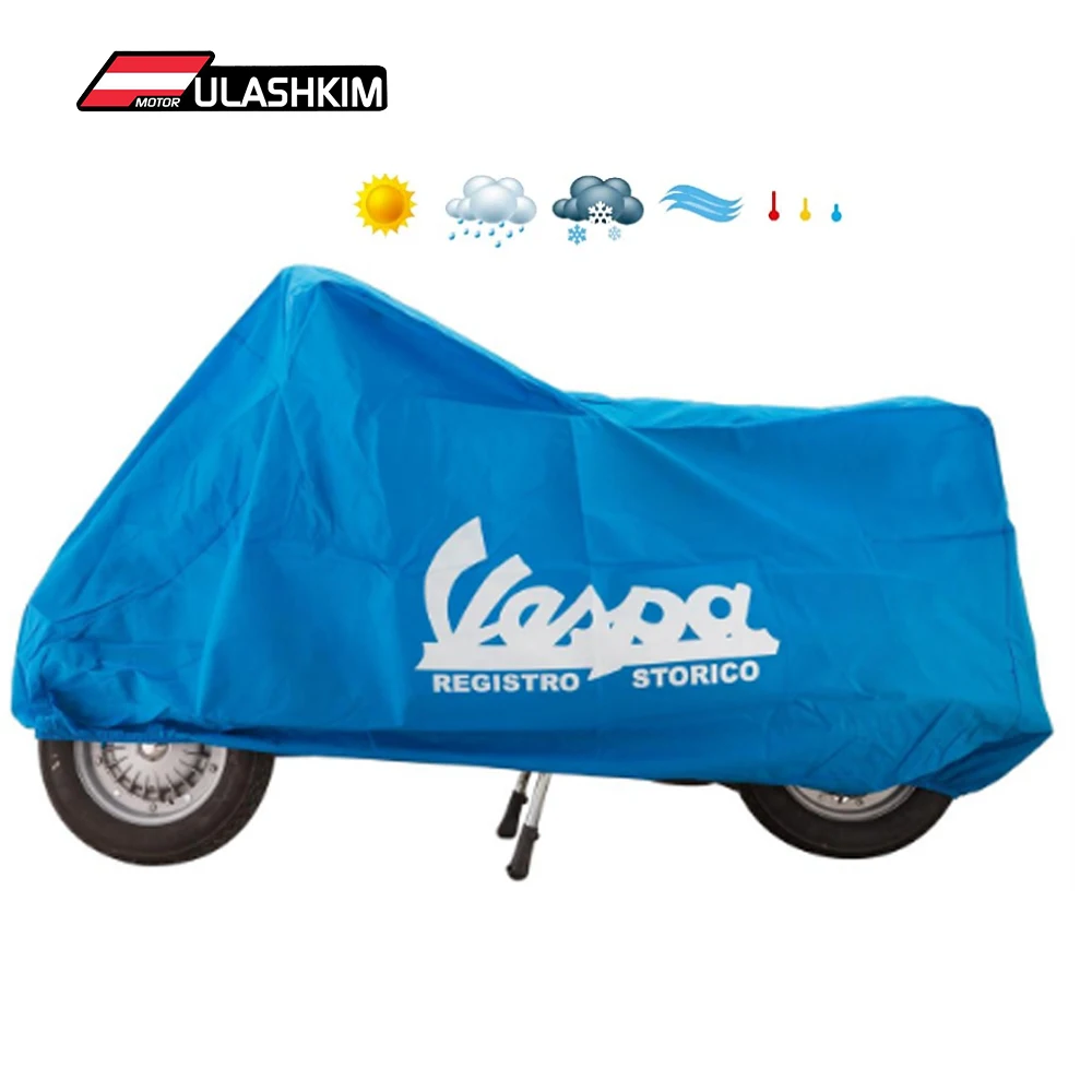 Cubierta de motocicleta Vespa Scooter, cubierta de ropa de motocicleta Vespa