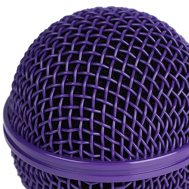 Testa Di Ricambio Microfono Shure SM58/Beta58A - Griglia In Acciaio, Antiumidità, Parabrezza Integrato - Foto 2