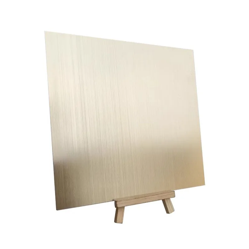 Luxurious Multicolor Brushed Anodized Aluminum Plates - Various Thickness and Size Options