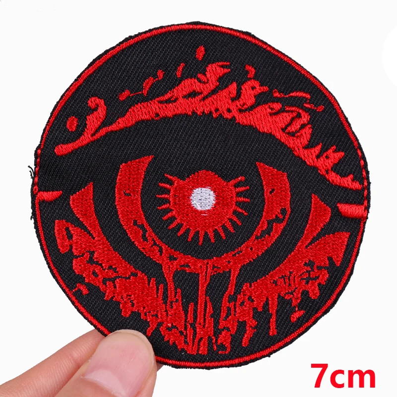 Fiercely Animal Patch DIY Eisen auf Patches für Kleidung Horror Punk bestickte Patches auf Kleidung Jacken Nähen Stickerei Aufkleber – Detail 17