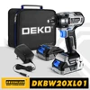 【World Premiere】DEKO 20V MAX Cordless Brushless Wrench 350N.m High Torque Electric Impact Wrench Power Tools (DKBW20XL01) 1
