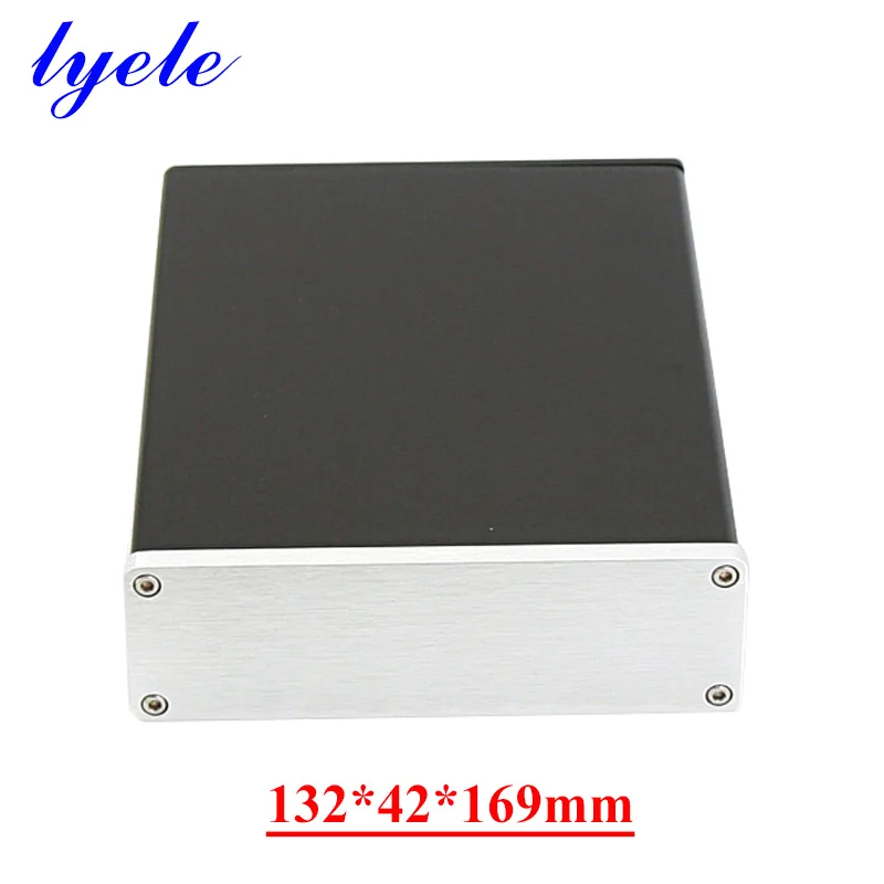 132*42*169mm Power Amplifier Chassis Shell All Aluminum for Hifi Power
