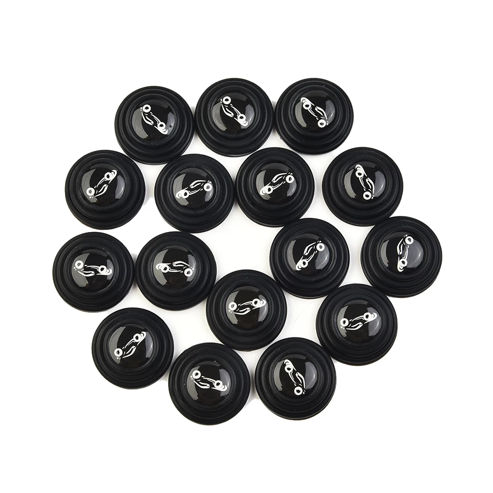 

Durable New Practical Quality Useful Car Shock Stickers Gasket Shock-proof Silent Silicone Mat Pad Replacement