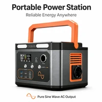 Station d'alimentation portable 600W 100000mAh, générateur solaire d'urgence à onde sinusoïdale pure pour la maison, le camping, l'extérieur, prise EU 4