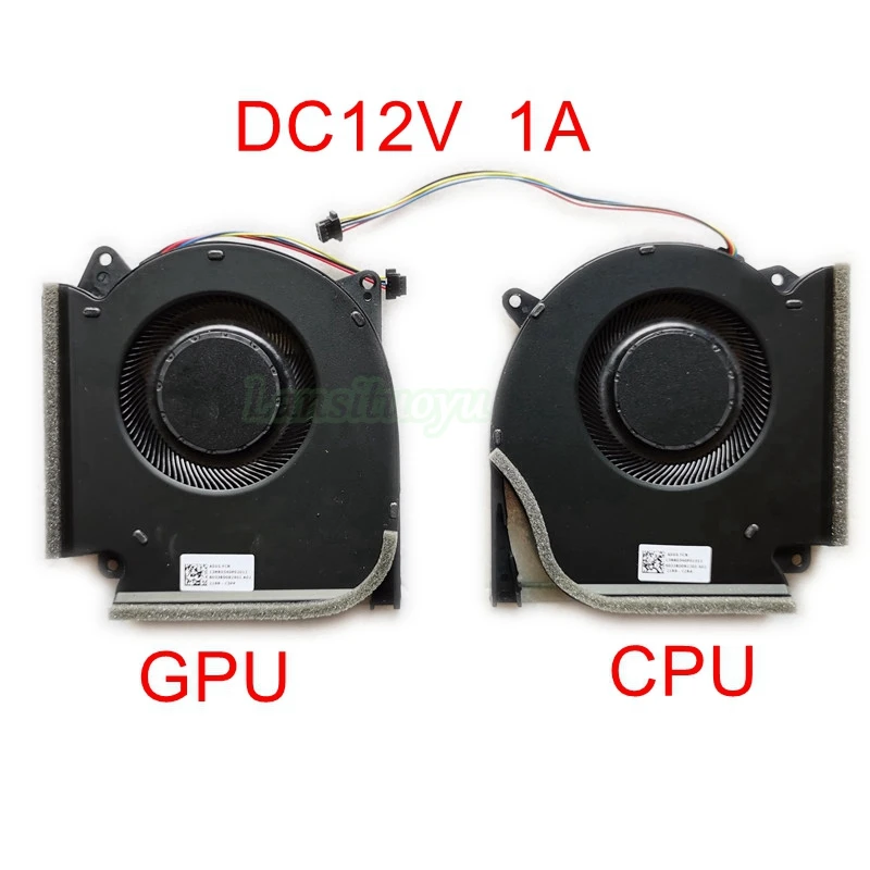 New CPU GPU Cooling Cooler Fan For ASUS ROG Strix G15 G513 G533 G17 G713 G733 G533Q G513QR G713QR G733QS 13NR0510P01011 DC12V 5V