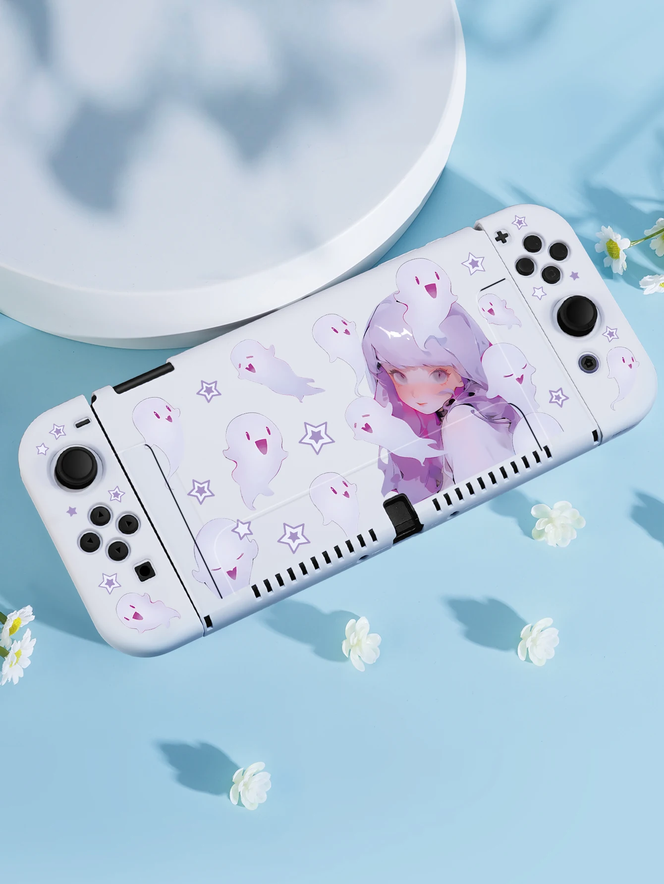 Anime-girl-Case-for-Nintendo-Switch-OLED-NS-Game-Accessories-Handheld ...