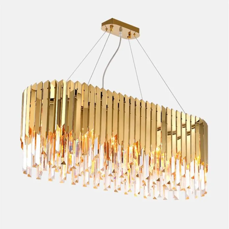 

Роскошный блеск для гостиной блестящая золотая сталь E14 светодиодный подвесной светильник Внутреннее освещение светильник светодиодный подвесной светильник Lamparas